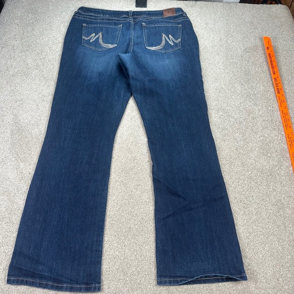 JMS Just My Size By Hanes Women's Plus Size 4 Pocket Bootcut Jeans 2 Pack Sizes 0x 4x
